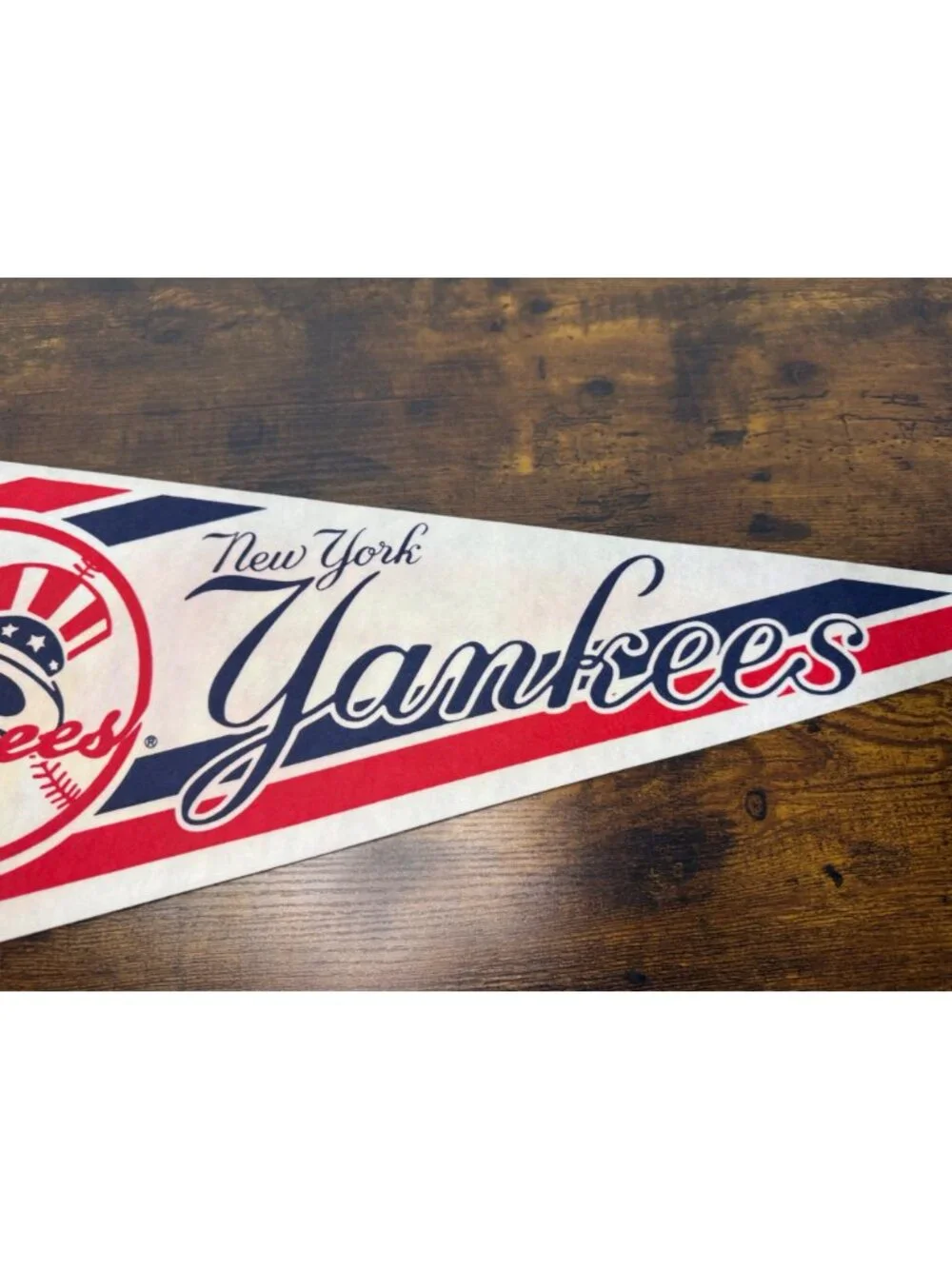 New York Yankees Vintage Felt Pennant MLB Baseball Memorabilia 30 inches